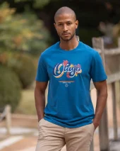 25 OTAVINT TEE SHIRT OTAGO BLUE SAPPHIRE