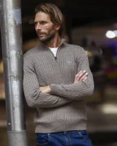 25 CARSADE PULL COL ZIP OTAGO MARRON 25 CARSADE PULL COL ZIP OTAGO MARRON