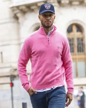 25 BUENOS AIRES PULL COL ZIP OTAGO ROSE 25 BUENOS AIRES PULL COL ZIP OTAGO ROSE