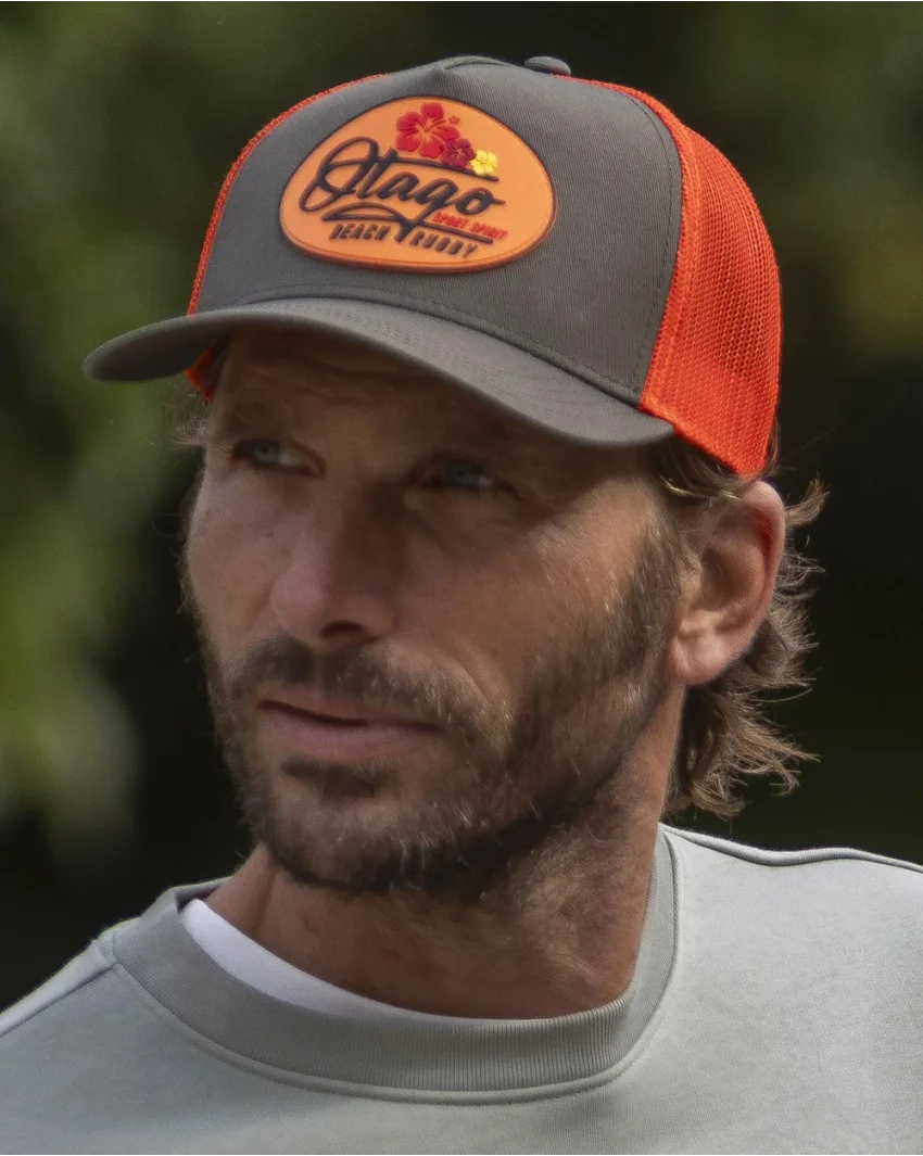25 CASQUETTE BEACHCAP OTAGO KAKI ORANGE