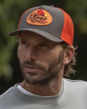 25 CASQUETTE BEACHCAP OTAGO KAKI ORANGE