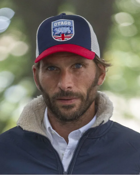 CASQUETTE TUNICAP OTAGO BORDEAUX MARINE BEIGE