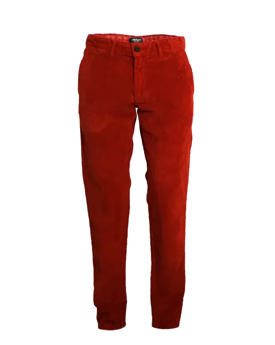 PANTALON VELOURS OTAGO BORDEAUX