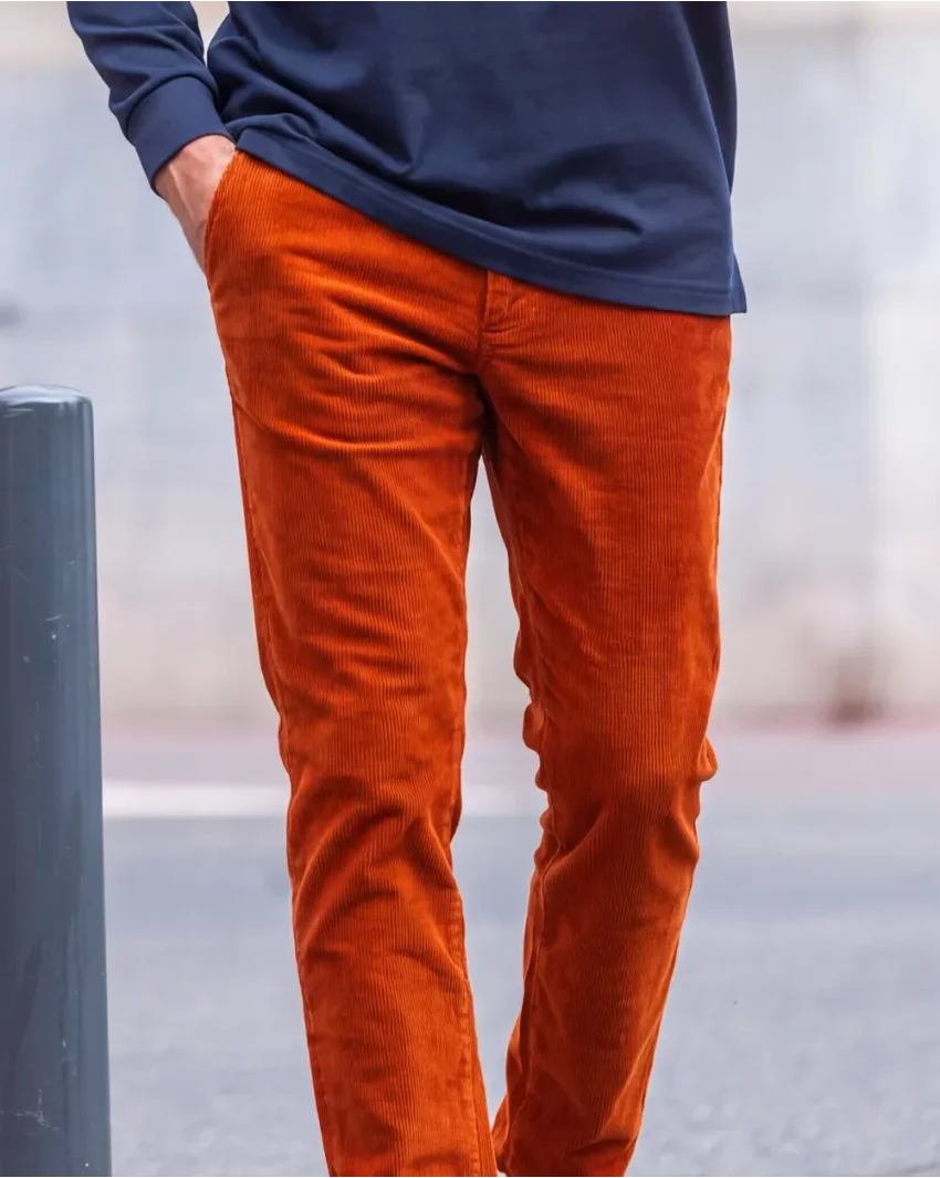 PANTALON VELOURS OTAGO BORDEAUX PANTALON VELOURS OTAGO BORDEAUX