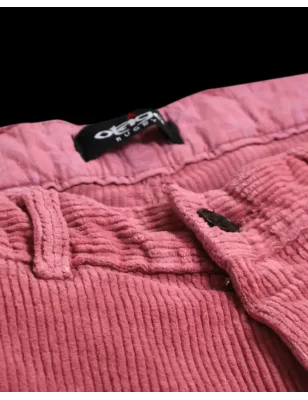 intérieur ceinture du Pantalon Velours rose Otago rugby pour homme
