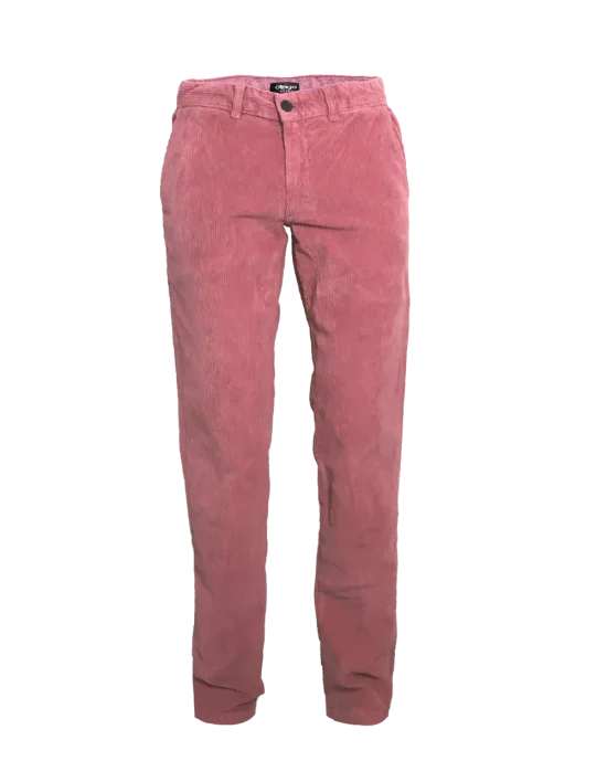 face du Pantalon Velours rose Otago rugby pour homme