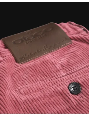 écusson dos du Pantalon Velours rose Otago rugby pour homme