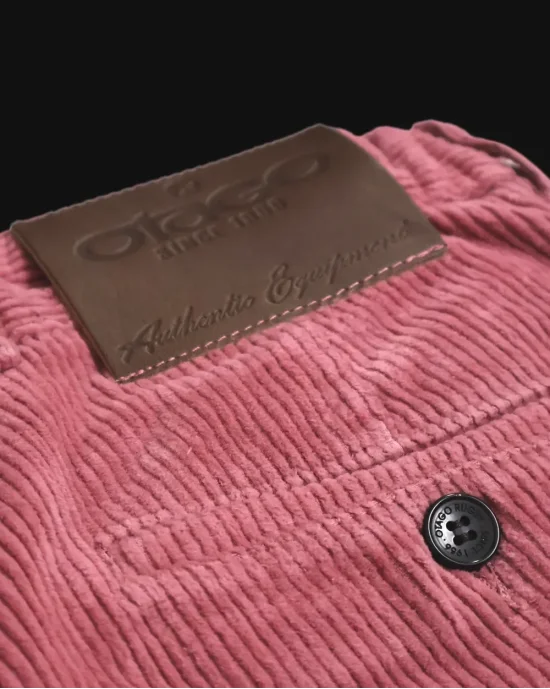PANTALON VELOURS OTAGO VIEUX ROSE