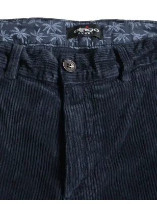 ceinture intérieure du Pantalon Velours bleu marine Otago rugby pour homme