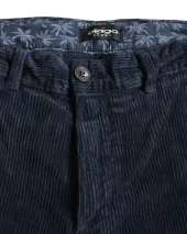 PANTALON VELOURS OTAGO BLEU MARINE PANTALON VELOURS OTAGO BLEU MARINE