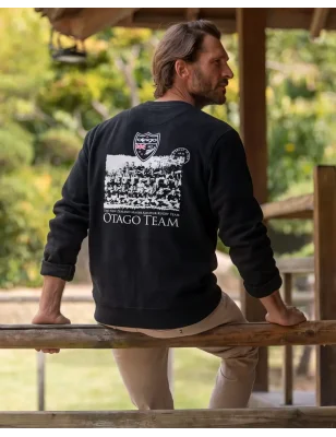 25 TEAM SWEAT COL ROND OTAGO NOIR
