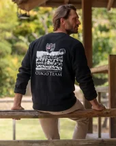 25 TEAM SWEAT COL ROND OTAGO NOIR 25 TEAM SWEAT COL ROND OTAGO NOIR