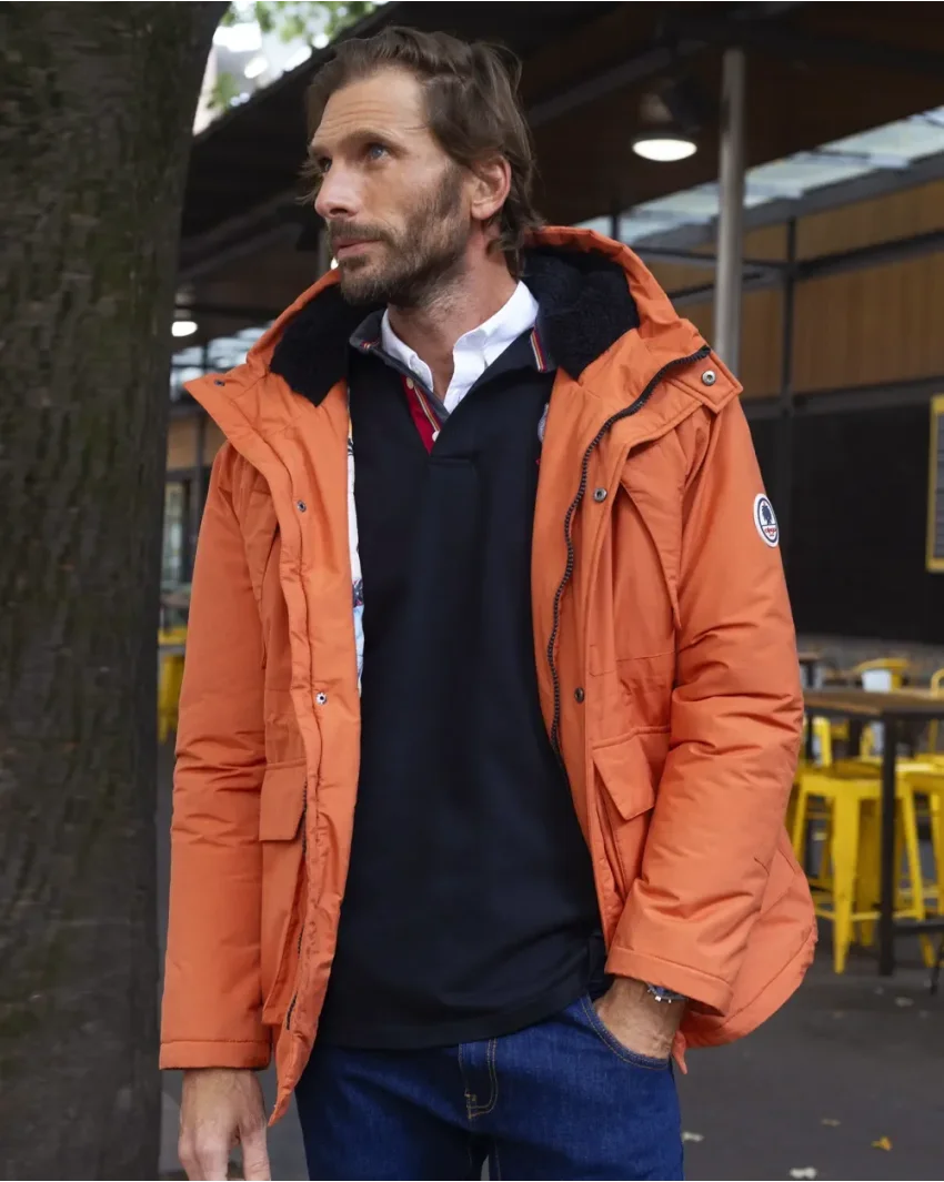 PADDED PARKA OTAGO ORANGE PADDED PARKA OTAGO ORANGE