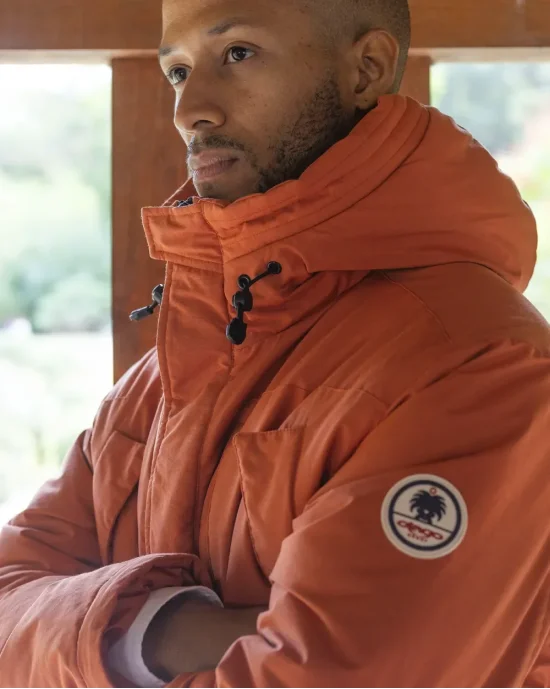 PADDED PARKA OTAGO ORANGE