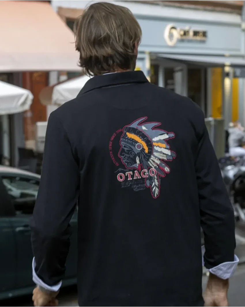 25 YAKA POLO ML OTAGO NOIR 25 YAKA POLO ML OTAGO NOIR