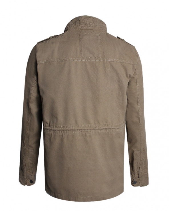 Dos de la veste Eyal Otago beige pour homme