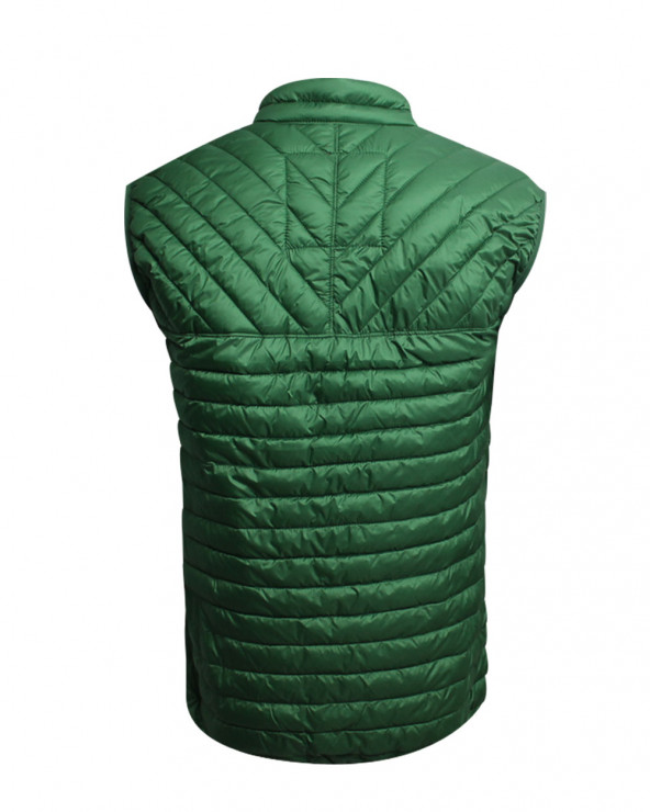 Dos de la doudoune Toje Otago vert pour homme