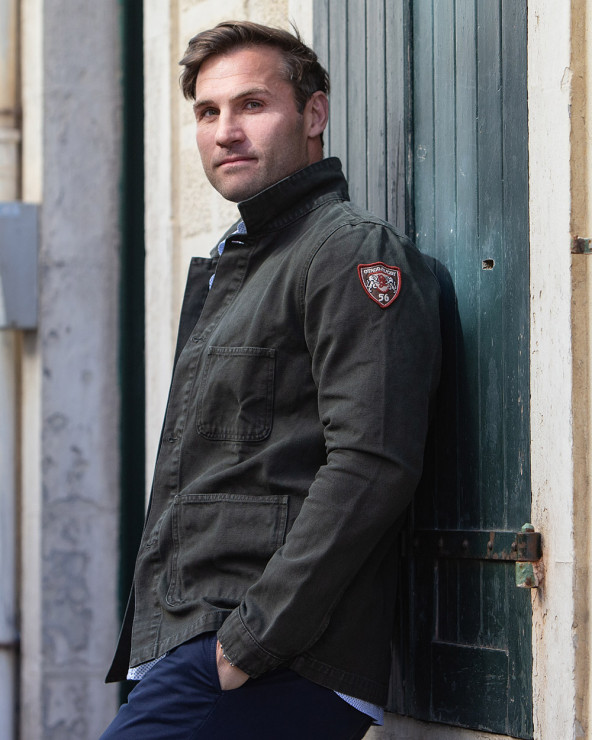 Veste Liontino Otago rugby Kaki homme