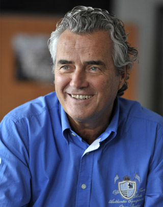 Gérard Bothier, fondateur de la marque Otago. Gérard Bothier