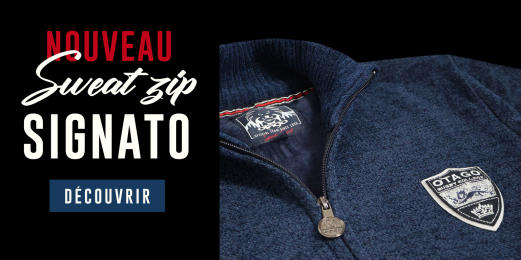 Les Nouveaux Sweats zip Signato viennent d'arriver