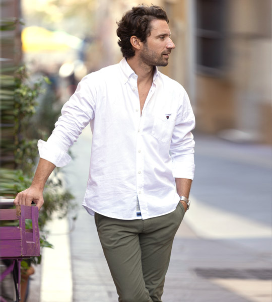 chemise manches longues Thomas pour homme by Otago rugby