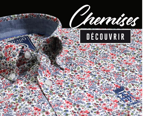 chemises manches longues pour homme by Otago