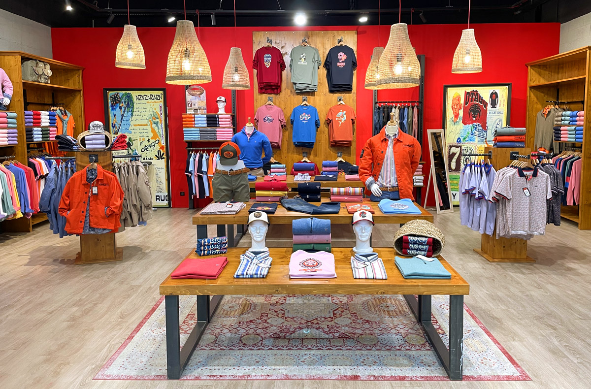 boutique otago rugby franchise vêtements pour homme