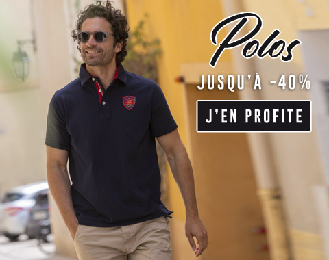 Polos manches courtes soldés pour homme by Otago