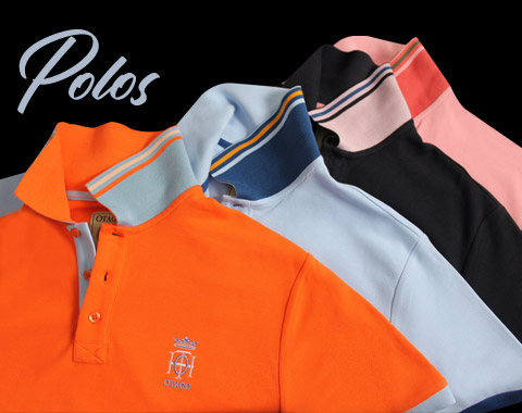 collection de polos manches courtes pour homme by Otago