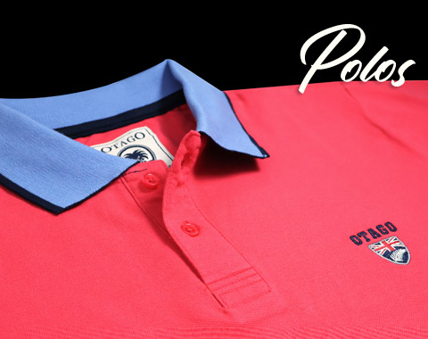 collection de polos manches courtes pour homme by Otago