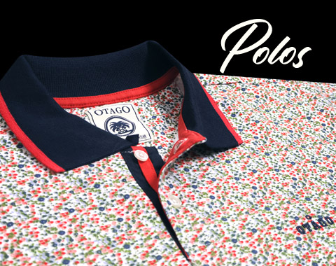 collection de polos manches courtes pour homme by Otago