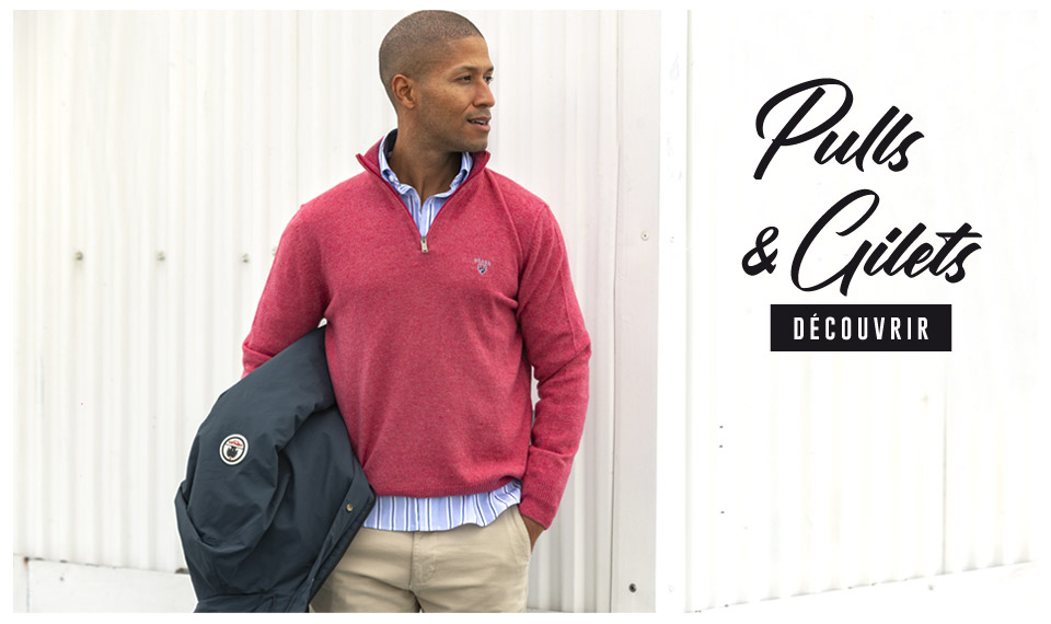 Pulls et gilets zippés pour homme otago rugby