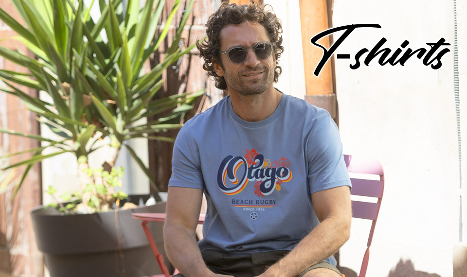 Collection de Tee shirts pour homme by Otago rugby