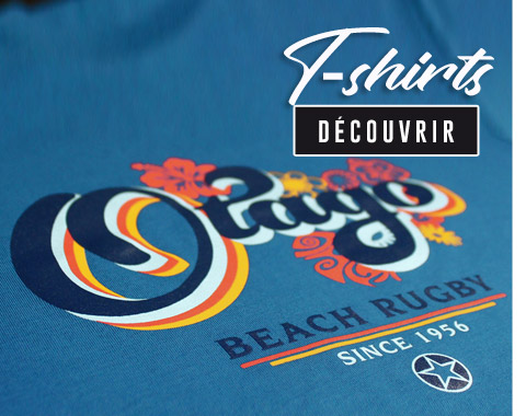tee-shirts pour homme by otago rugby